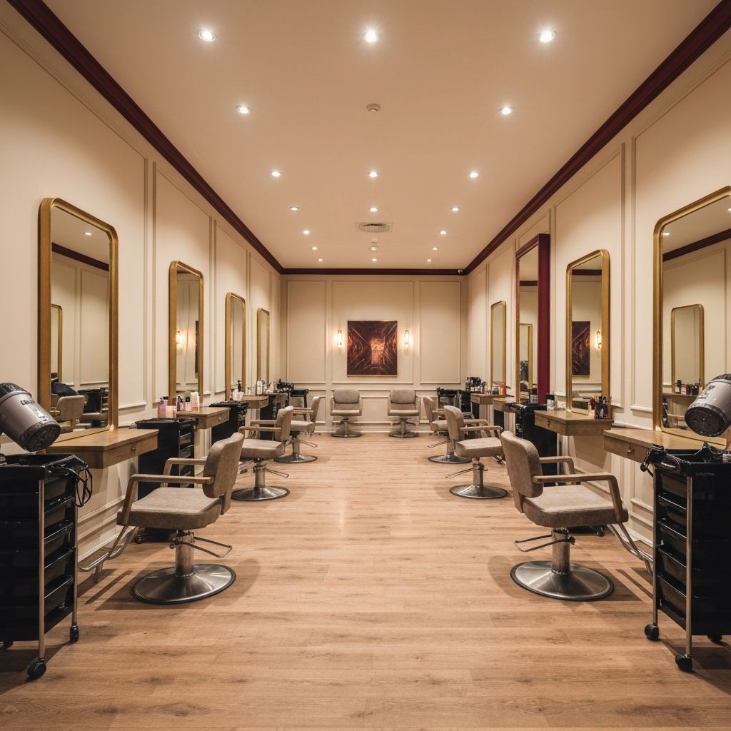 The Hair Place salon interior